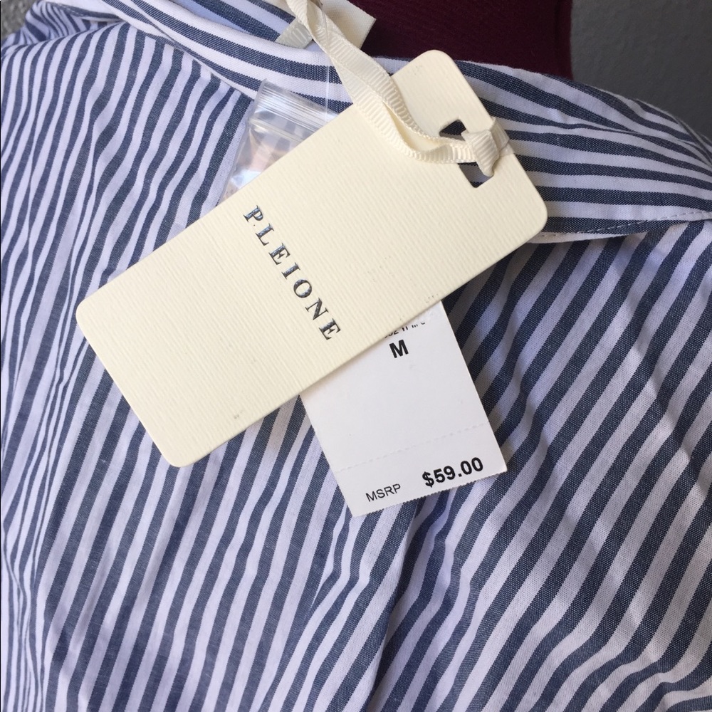 Striped button up - Picture 2 of 3